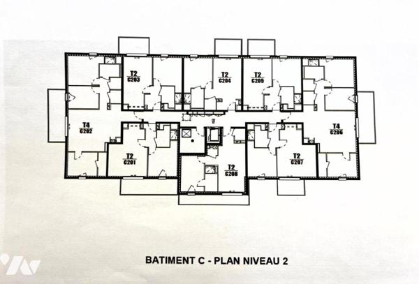 ST PERE EN RETZ,  appartement T3 dans résidence neuve 
