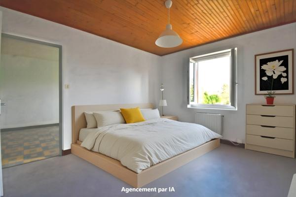 Maison plain-pied à vendre 3 pièces CHATEAUMEILLANT (18)