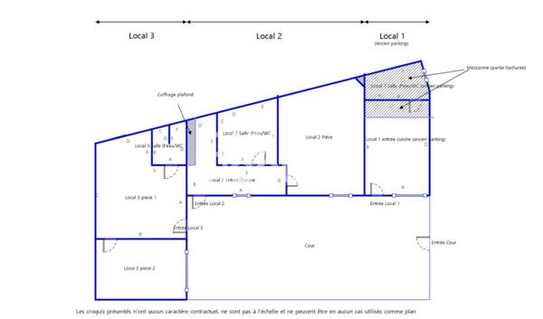 Maison à usage commercial à vendre de 78.48 m²