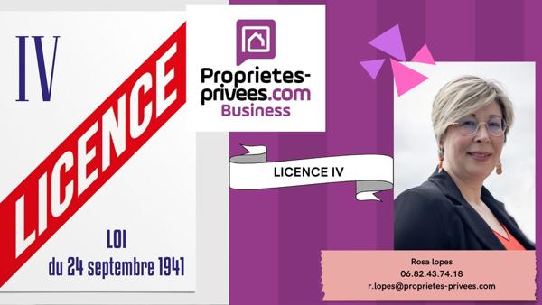 35400 Saint Malo - Bar Brasserie Pizzeria 200 m² /  110 couverts