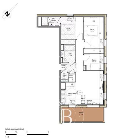 Morzine, Appartement 2 Chambres -  74 m² à vendre