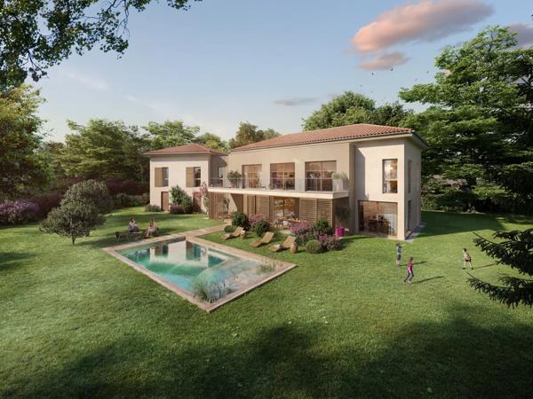 Ecully - Projet de construction avec terrain plat constructible de 3677m² - Permis de Construire purgé de tout recours