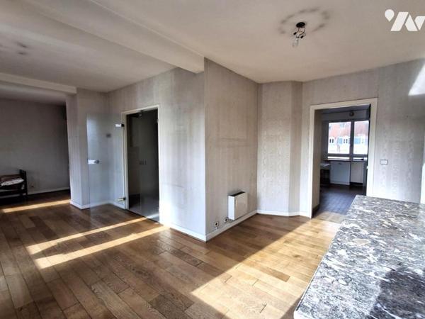 VIEUX-LILLE Appartement TYPE 3 de 95,3m² en DUPLEX dernier étage -PARKING en sous-sol et  cave