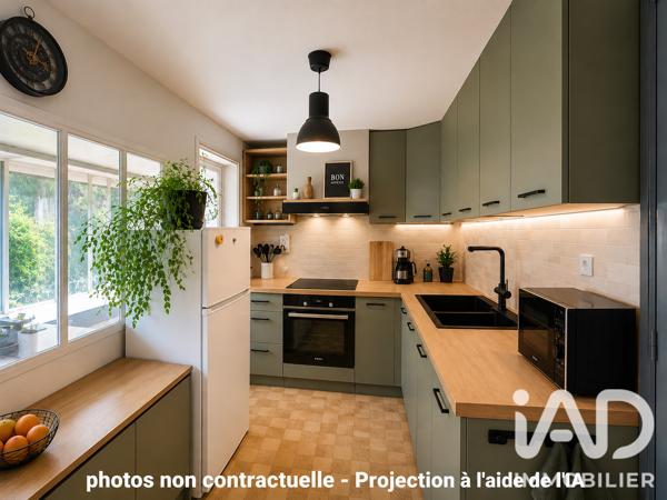 Maison à vendre 3 pièces 55 m² Acquigny