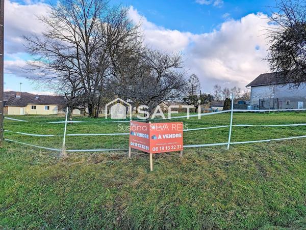 Terrain à bâtir de 1 186 m²