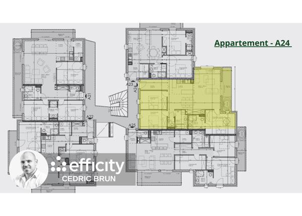 Appartement 4 pièces - 89 m²