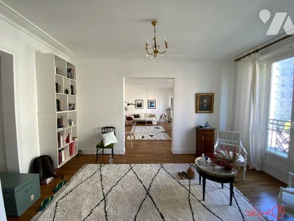 Paris 17e – Mallarmé – Rare grand appt 6p/136m² à créer – 2 appts mitoyens – Immeuble 1930 standing