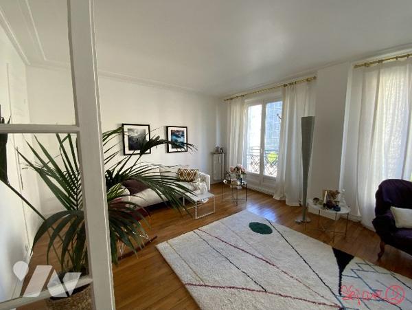 Paris 17e – Mallarmé – Rare grand appt 6p/136m² à créer – 2 appts mitoyens – Immeuble 1930 standing