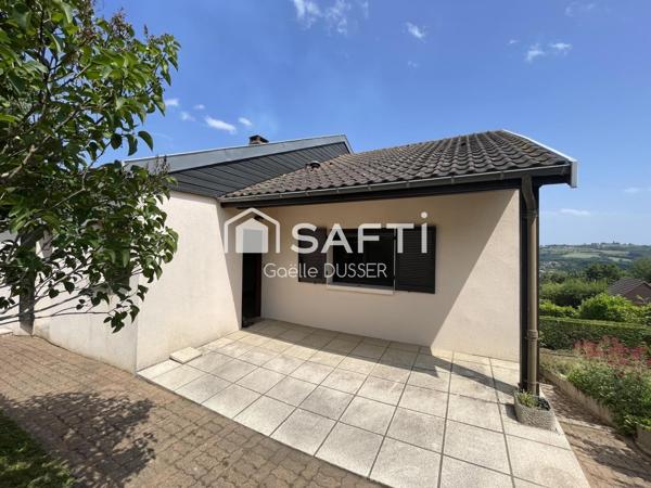 A Saint Eloy les Mines, très belle maison sur les hauteurs dominant les Combrailles