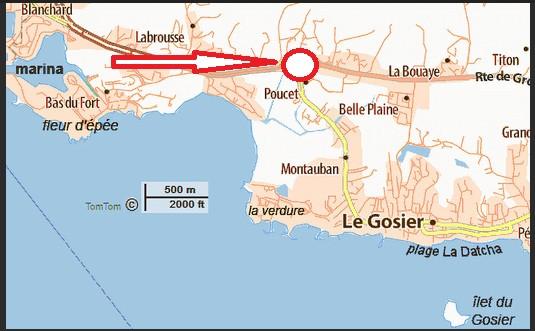 À vendre – Bâtiment à rénover sur grand terrain de 2140 m² – Secteur Mathurin, Le Gosier (97190)
