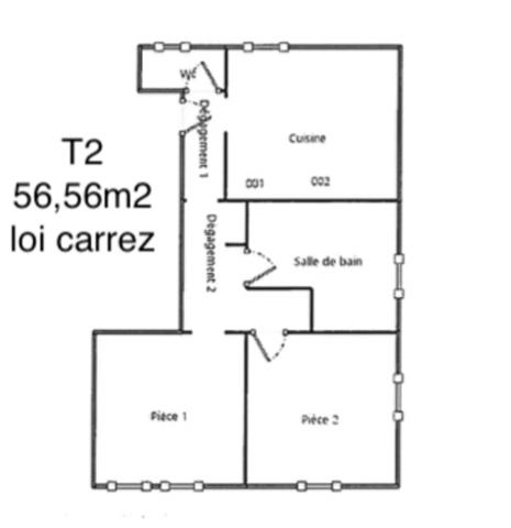 En Exclusivité, spécial investisseur (1 local commercial +T1 + T2+ T3) à Sainte-Suzanne