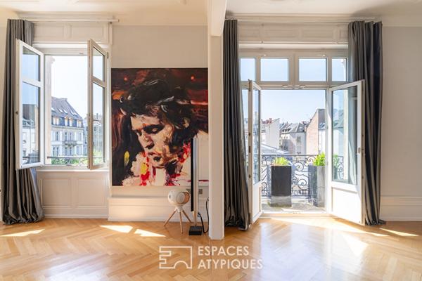 Appartement d’exception face au Parc des Contades