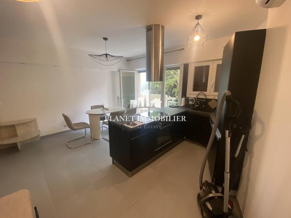 -- LOCATION A L'ANNEE JUAN LES PINS SARAMARTEL 2 Pieces de 42.29 m² --