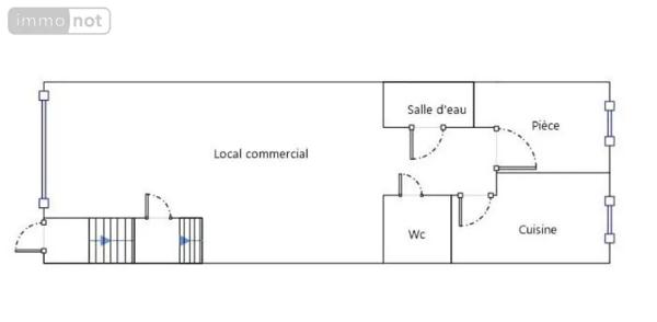 Achat - Immeuble Dol-de-Bretagne 35120 91 m 2 319 m 2