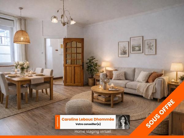 Maison centre ville MAMERS 92m² 3 chambres Balcon