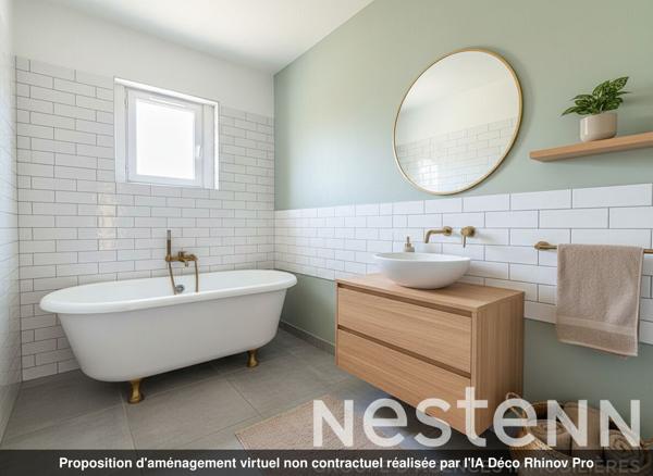 SAINT BONNET DE MURE LE HAUT - VILLA D'ARCHITECTE DE 230 m² et 7 chambres sur terrain de 2500 m²