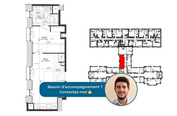 Appartement à vendre 1 pièce 33 m² Clermont-Ferrand