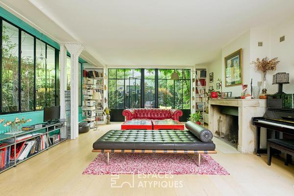 Maison-loft familiale avec terrasse entre Batignolles et Montmartre