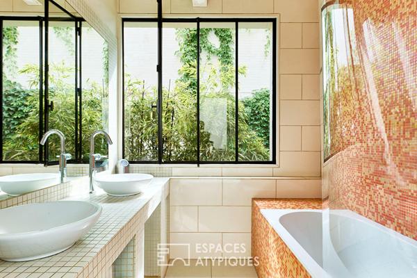Maison-loft familiale avec terrasse entre Batignolles et Montmartre