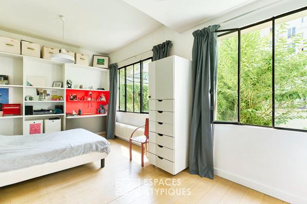 Maison-loft familiale avec terrasse entre Batignolles et Montmartre
