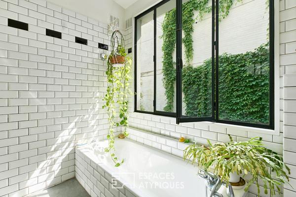 Maison-loft familiale avec terrasse entre Batignolles et Montmartre