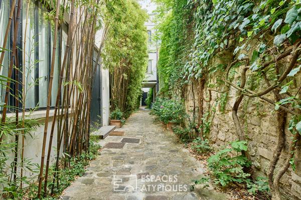 Maison-loft familiale avec terrasse entre Batignolles et Montmartre