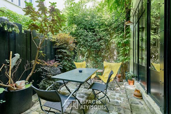 Maison-loft familiale avec terrasse entre Batignolles et Montmartre