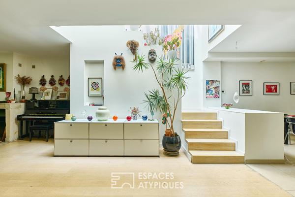 Maison-loft familiale avec terrasse entre Batignolles et Montmartre