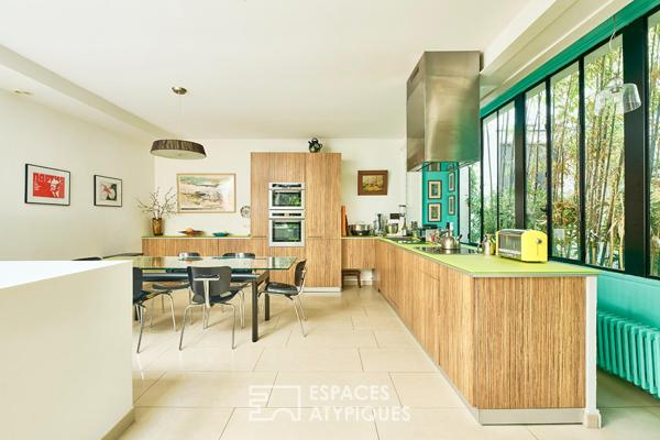Maison-loft familiale avec terrasse entre Batignolles et Montmartre