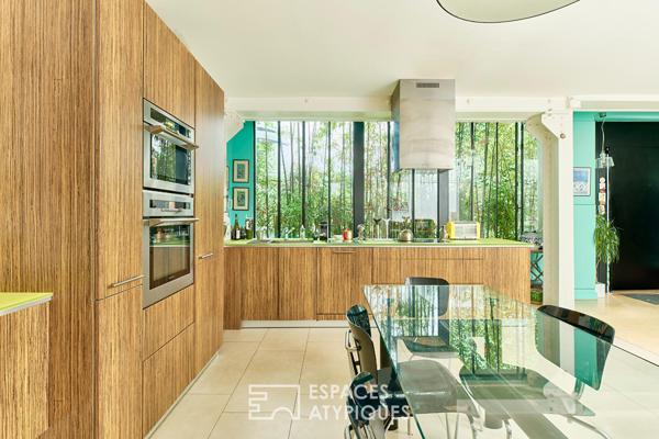 Maison-loft familiale avec terrasse entre Batignolles et Montmartre