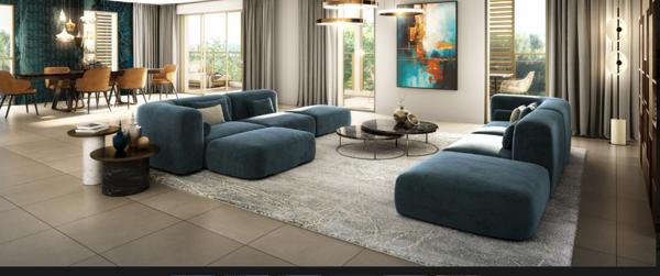 Appartement Aix En Provence 4 pièce(s) 104.50 m2, terrasse de 46m2