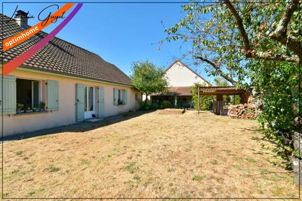 Maison de plain-pied à vendre à Neuvy – 82 m² avec jardin et garage à 5 minutes de Moulins