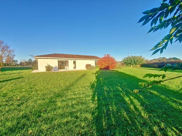 Port-de-Lanne (40300) Charmante maison T4 de plain-pied avec piscine à Port-de-Lanne