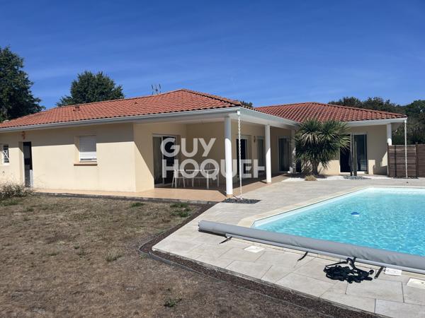Maison à vendre de 4 pièces de 125 m² avec garage et piscine à Mimizan bourg