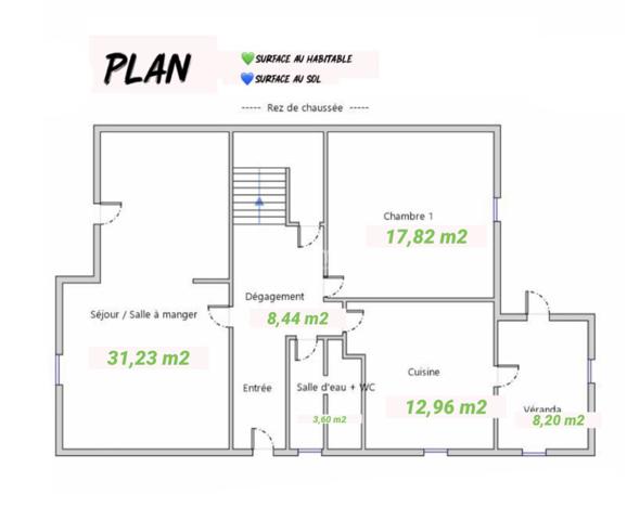 Maison 5 pièces, dépendances et verger sans vis à vis