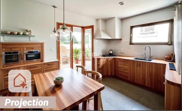 Maison 5 pièces, dépendances et verger sans vis à vis