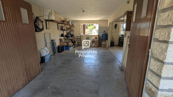 NONTRON : Maison saine (DPE D), 100 m² habitables + Garage XXL de 41 m² !