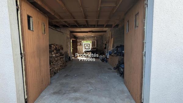 NONTRON : Maison saine (DPE D), 100 m² habitables + Garage XXL de 41 m² !