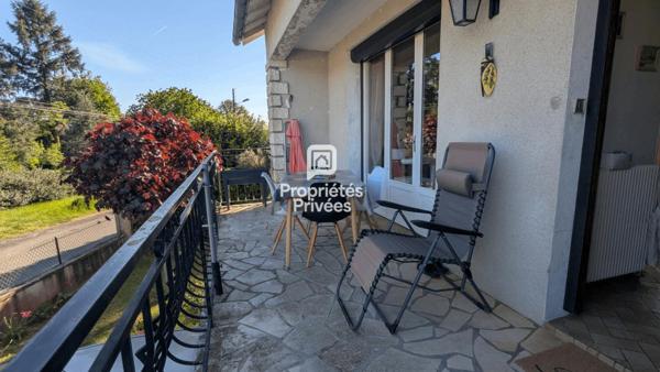 NONTRON : Maison saine (DPE D), 100 m² habitables + Garage XXL de 41 m² !