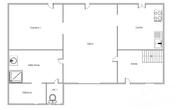 maison 7 pièces-garage-jardin