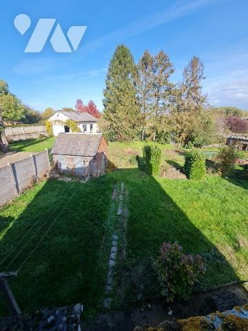 BEAUCAMPS LE VIEUX - Commodités et écoles sur place, maison d'habitation à rénover édifiée sur ...
