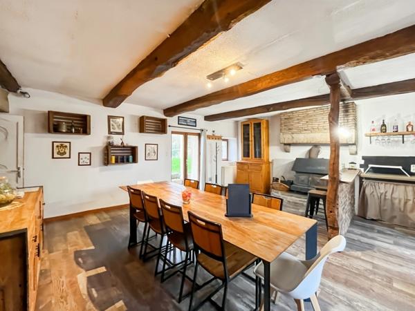 SUD BOURGOGNE | MAISON ATYPIQUE 7 PIÈCES | CARACTÈRE & VOLUMES | PROCHE CLUNY - 166 m² - 540 m²