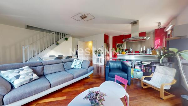 Appartement Duplex Alfortville Nord 4P 84.5 m2 avec Jardin 61m² et Parking
