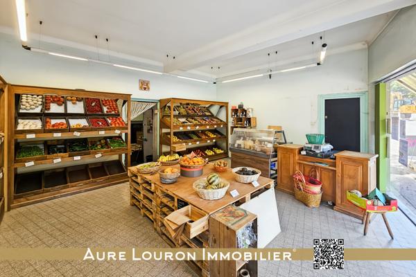 IMMEUBLE 200 M² AVEC LOCAL COMMERCIAL/ATELIER ET APPARTEMENT - ARREAU-CENTRE