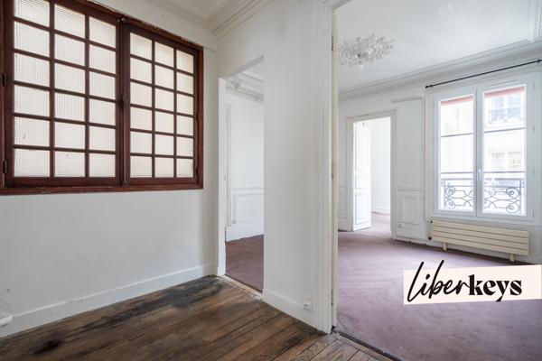 Appartement traversant de 67 m² de 4 pièces, rue Rambuteau - 75003 Paris - Prix 795 000 € FAI