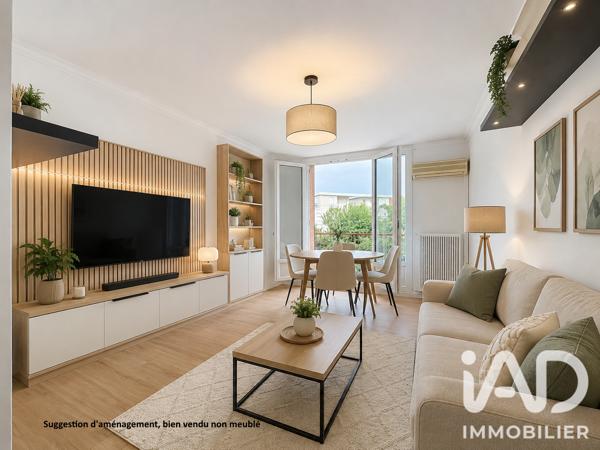 Appartement à vendre 4 pièces 66,54 m² Échirolles