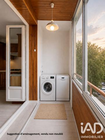 Appartement à vendre 4 pièces 66,54 m² Échirolles