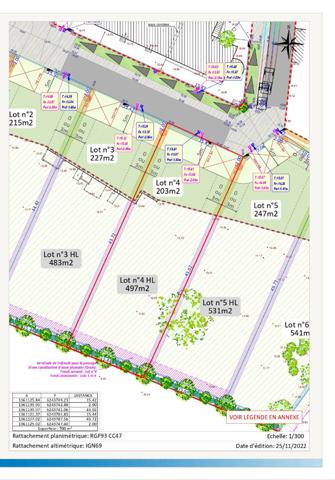 Achat terrain Carquefou - 700 m² - 272 000 €