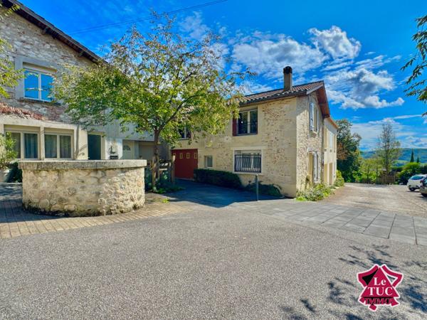 Maison de village avec garage et jardin Penne-d'Agenais (47140)