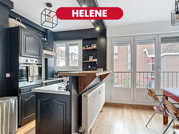 HÉLÈNE - T3 avec balcon en plein centre de Lille 